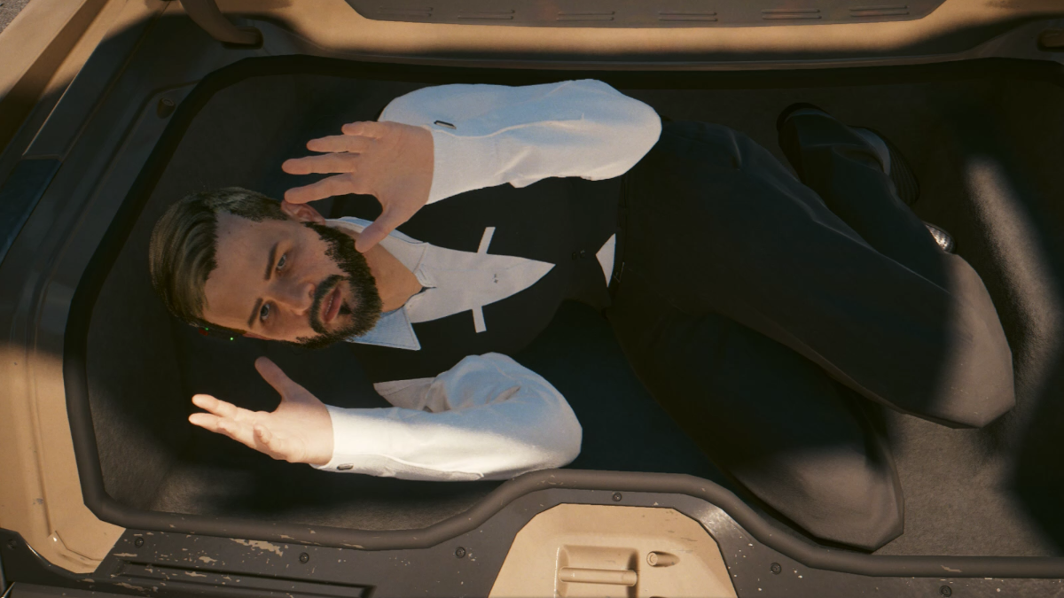 TuniGamers – Un rameau d’olivier Cyberpunk 2077 : Que faire avec l’homme dans le coffre dans ce contrat ?