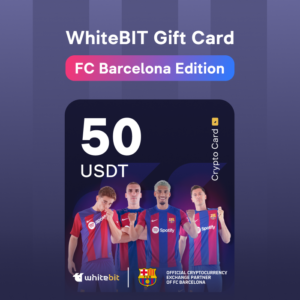 WhiteBIT - FC Barcelona Edition - 50 USDT Voucher