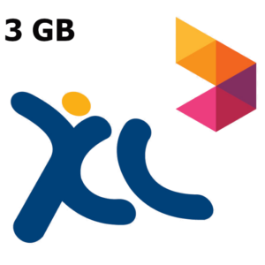 XL 3 GB Data Mobile Top-up ID (Valid for 30 days)
