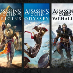 Assassin's Creed Bundle: Assassin's Creed Valhalla, Assassin's Creed Odyssey, and Assassin's Creed Origins US XBOX One / Xbox Series X|S CD Key