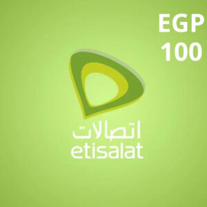 Etisalat Prepaid 100 EGP Gift Card EG