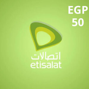 Etisalat Prepaid 50 EGP Gift Card EG