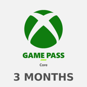 XBOX Game Pass Core 3 Months Subscription Card MX