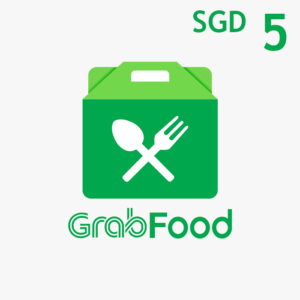 Grab Food S$5 Gift Card SG