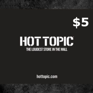 Hot Topic 5$ Gift Card US