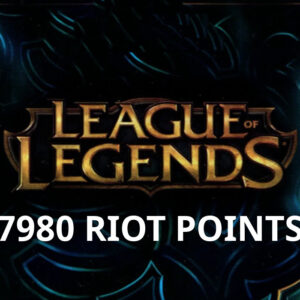 League of Legends 7980 RP Prepaid Card TR