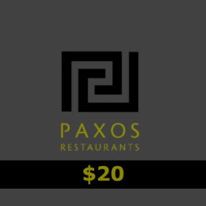 Paxos Restaurants $20 Gift Card US