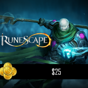 Runescape $25 Prepaid Game Card US