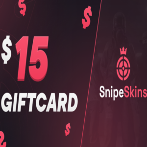 SnipeSkins $15 Gift Card
