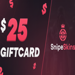 SnipeSkins $25 Gift Card