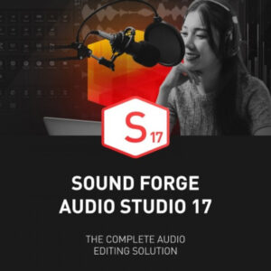 MAGIX Sound Forge Audio Studio 17 Digital Download CD Key