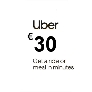 Uber €30 NL Gift Card
