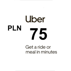 Uber zł75 PL Gift Card