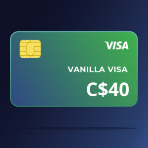 Vanilla VISA C$40 CA