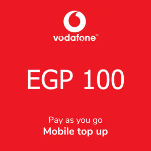 Vodafone Mobile Phone E£100 Gift Card EG