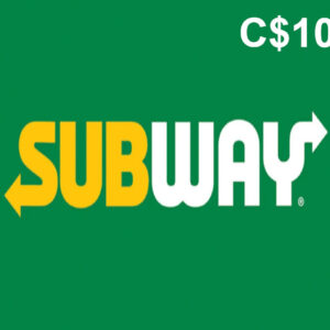 Subway C$10 Gift Card CA