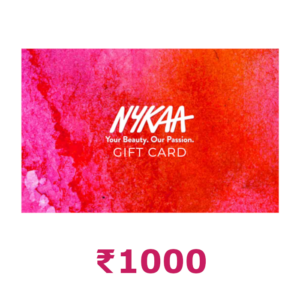 Nykaa ₹1000 Gift Card IN