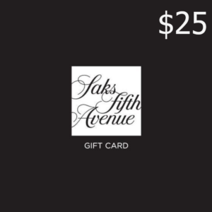 Saks Fifth Avenue $25 Gift Card US