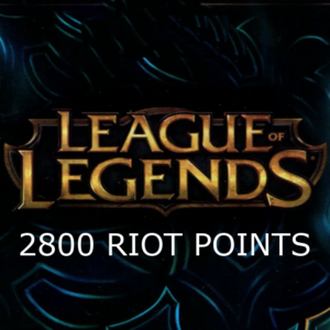 League of Legends 2800 RP Prepaid Card TR