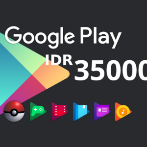 Google Play IDR 35000 Gift Card ID