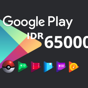 Google Play IDR 65000 Gift Card ID
