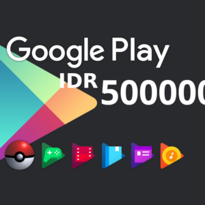 Google Play 500000 IDR Gift Card