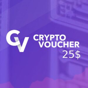 Crypto Voucher Bitcoin (BTC) 25 USD Key US