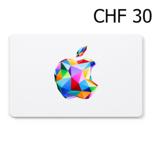 Apple 30 CHF Gift Card CH