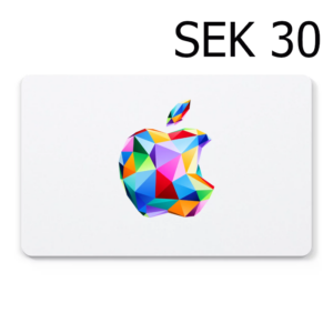 Apple 30 SEK Gift Card SE