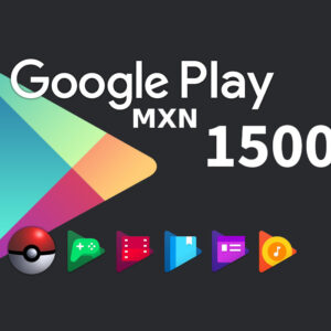 Google Play MXN 1500 Gift Card MX