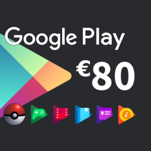 Google Play EUR 80 Gift Card DE