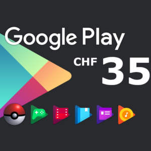 Google Play CHF 35 Gift Card CH