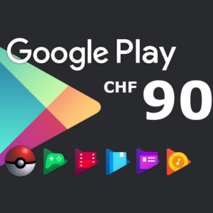 Google Play CHF 90 CH Gift Card