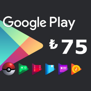 Google Play TRY 75 Gift Card TR