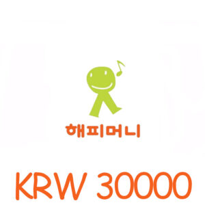 Happy Money 30000 KRW Gift Card KR