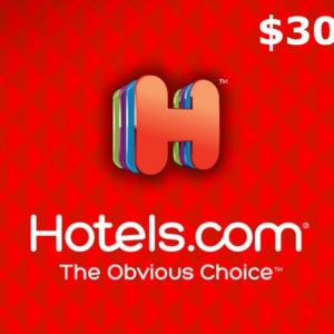 Hotels.com $30 Gift Card US