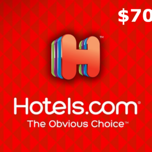 Hotels.com $70 Gift Card US
