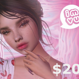 IMVU $20 CA Game Card