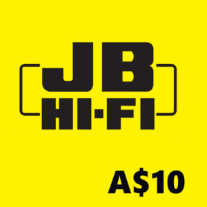JB Hi-Fi A$10 Gift Card AU