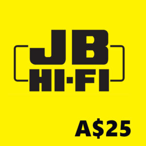 JB Hi-Fi A$25 Gift Card AU