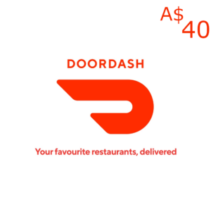 DoorDash A$40 Gift Card AU