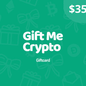 Gift Me Crypto $35 Gift Card