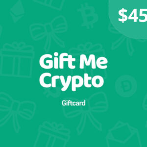 Gift Me Crypto $45 Gift Card