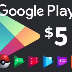Google Play AUD 5 Gift Card AU