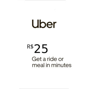 Uber R$25 BR Gift Card