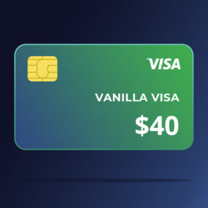 Vanilla VISA $40 US