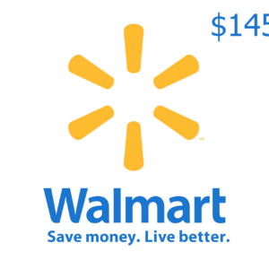 Walmart $145 Gift Card CA