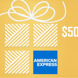 American Express $50 US Gift Card (6 Month Expiration)