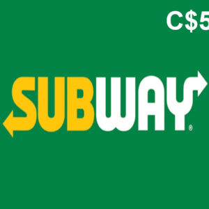 Subway C$5 Gift Card CA