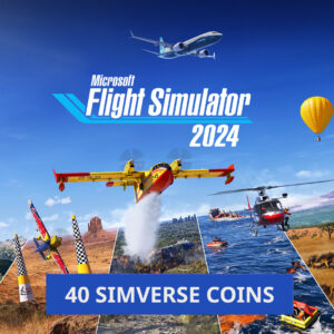 Microsoft Flight Simulator 2024 - 40 Simverse Coins DLC Xbox Series X|S / PC CD Key